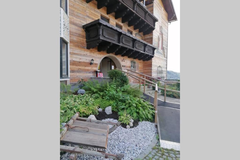 Ferienwohnung Am Bischofsberg Edlbach Dış mekan fotoğraf